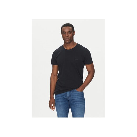Gant Komplet 2 t-shirtów 900012008 Czarny Regular Fit ze sklepu MODIVO w kategorii T-shirty męskie - zdjęcie 178812935
