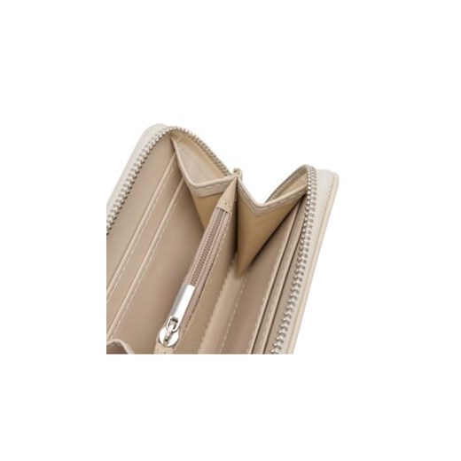 JENNY Duży Portfel Damski 4W1-004-SS23 Beżowy one size MODIVO