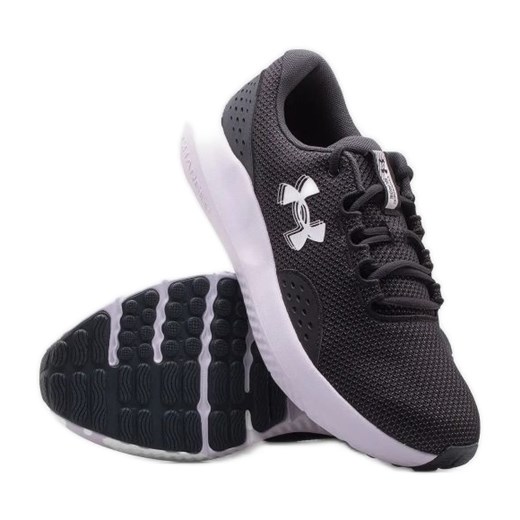 Buty do biegania Under Armour Surge 4 M 3027000-001 czarne ze sklepu ButyModne.pl w kategorii Buty sportowe męskie - zdjęcie 178814826