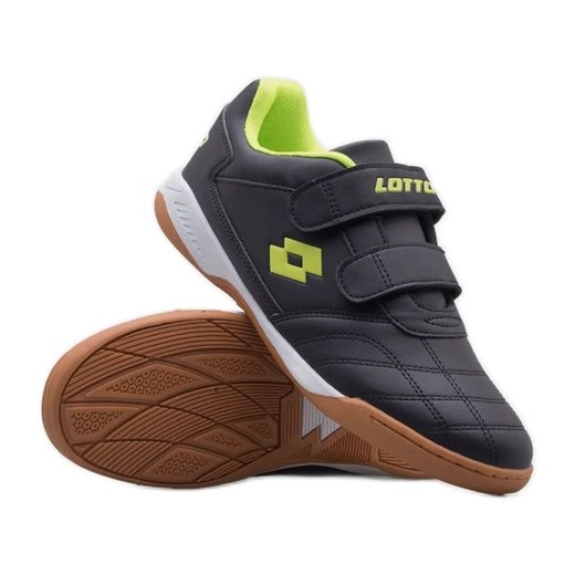 Buty Lotto Packer K 2600110K-1124 czarne ze sklepu ButyModne.pl w kategorii Buty sportowe dziecięce - zdjęcie 178814855