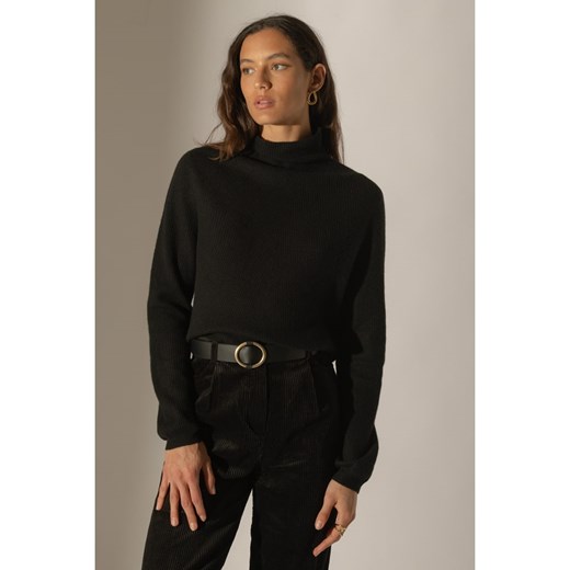 Perfect Cashmere Kaszmirowy sweter &quot;Ruby&quot; w kolorze czarnym ze sklepu Limango Polska w kategorii Swetry damskie - zdjęcie 178815528