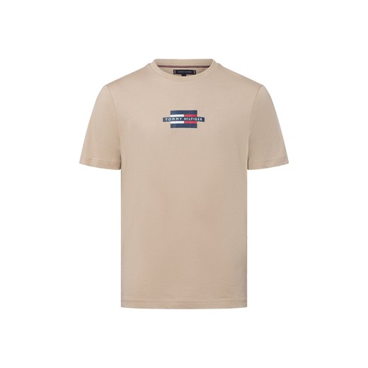 Tommy Hilfiger Koszulka męska Mężczyźni Bawełna melanżowy jednolity ze sklepu vangraaf w kategorii T-shirty męskie - zdjęcie 178818385