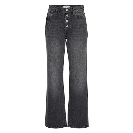 MOSS COPENHAGEN Dżinsy &quot;Umi Ada&quot; - Regular fit - w kolorze antracytowym ze sklepu Limango Polska w kategorii Jeansy damskie - zdjęcie 178818617