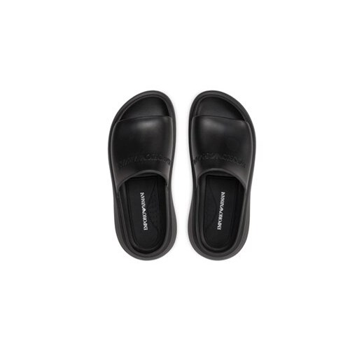Emporio Armani Klapki X4P134 XD405 00002 Czarny Emporio Armani 46 MODIVO