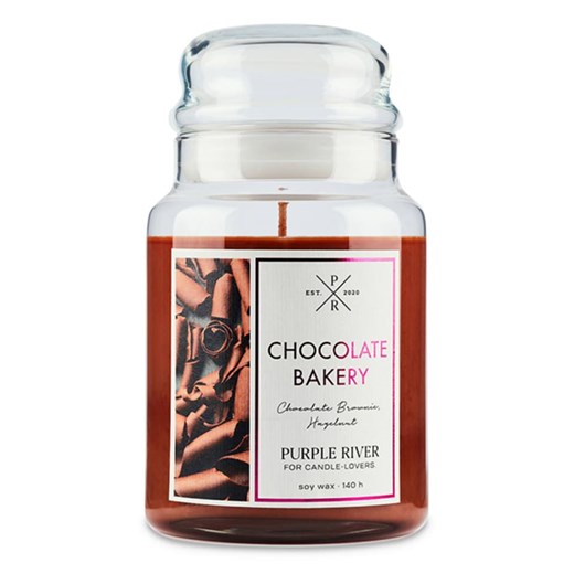 Purple River Świeca zapachowa &quot;Chocolate Bakery&quot; - 623 g ze sklepu Limango Polska w kategorii Świece i dyfuzory - zdjęcie 178824839