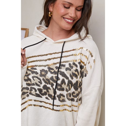 Curvy Lady bluza damska biała 