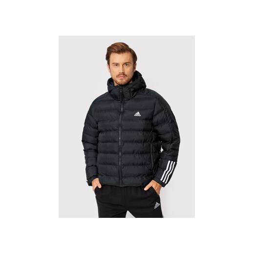 adidas Kurtka zimowa Itavic 3-Stripes Midweight GT1674 Czarny Regular Fit XXL MODIVO