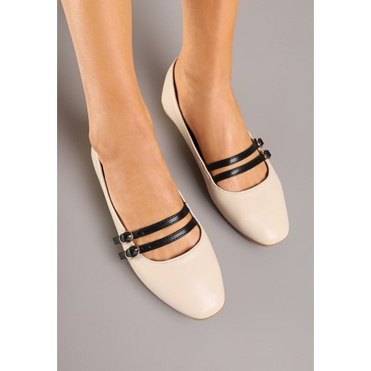 Balerinki Born2be bez zapięcia 