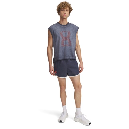 Męskie spodenki do biegania Under Armour UA Run 96 Shorts - granatowe ze sklepu Sportstylestory.com w kategorii Spodenki męskie - zdjęcie 178828646