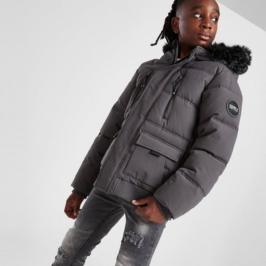 SUPPLY&amp;DEMAND KURTKA DESTRUCT SHORT PARKA ze sklepu JD Sports  w kategorii Kurtki chłopięce - zdjęcie 178830348