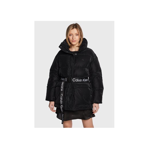 Calvin Klein Jeans Kurtka zimowa J20J219845 Czarny Oversize L MODIVO