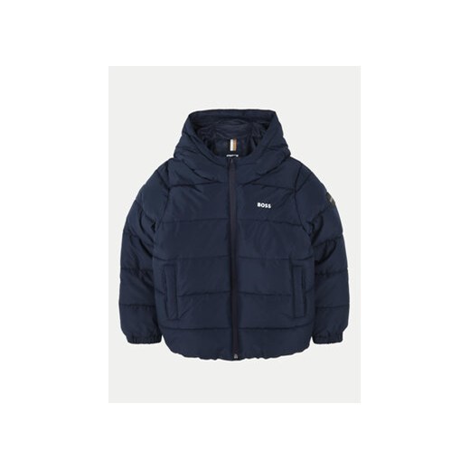BOSS Kurtka zimowa J51237 S Granatowy Regular Fit 12Y MODIVO