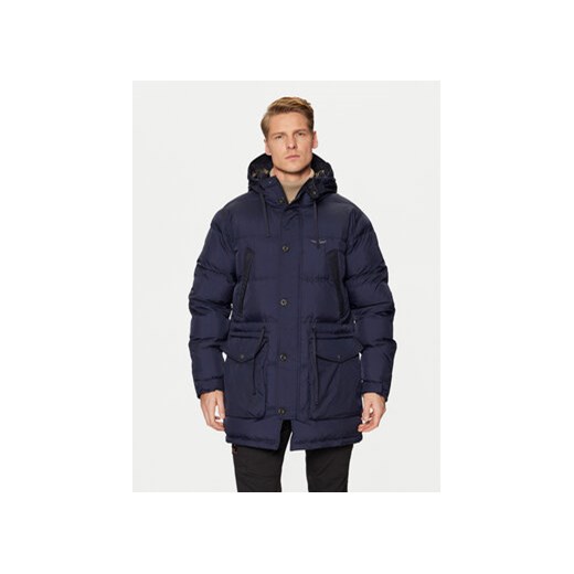 Aeronautica Militare Kurtka zimowa 242AB2192CT3375 Granatowy Regular Fit ze sklepu MODIVO w kategorii Kurtki męskie - zdjęcie 178839267