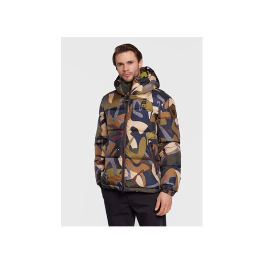 Blauer Kurtka zimowa BLUC02304 006395 Khaki Regular Fit ze sklepu MODIVO w kategorii Kurtki męskie - zdjęcie 178840426