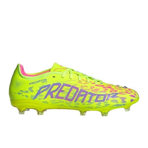 Buty piłkarskie adidas Predator Pro Fg JH6467 żółte ze sklepu ButyModne.pl w kategorii Buty sportowe męskie - zdjęcie 178846935