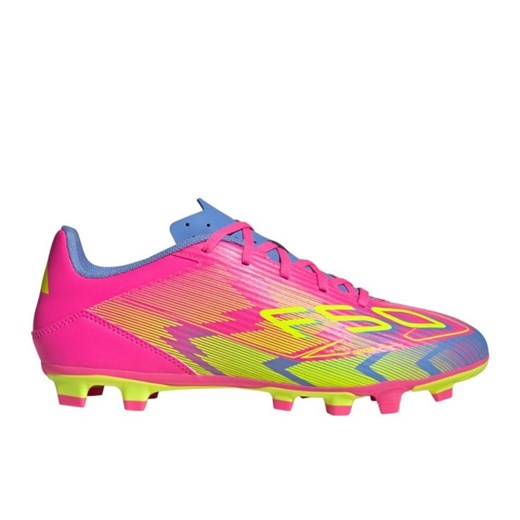 Buty piłkarskie adidas F50 Club FG/MG JH6420 różowe ze sklepu ButyModne.pl w kategorii Buty sportowe męskie - zdjęcie 178846936