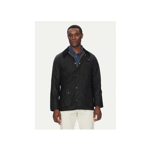 Barbour Kurtka przejściowa Ashby MWX0339BK72 Czarny Tailored Fit ze sklepu MODIVO w kategorii Kurtki męskie - zdjęcie 178849719