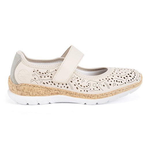Baleriny Rieker N4299-60 ze sklepu ccc.eu w kategorii Balerinki - zdjęcie 178850878