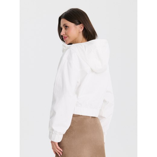 Sinsay - Kurtka bomberka - biały Sinsay S Sinsay