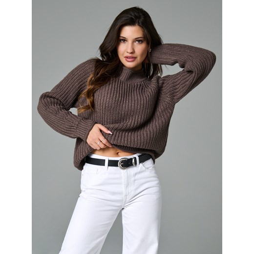 Sinsay - Jeansy wide leg - biały Sinsay 44 Sinsay