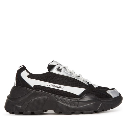 Sneakersy Just Cavalli 78RA3SL3 Czarny ze sklepu eobuwie.pl w kategorii Buty sportowe damskie - zdjęcie 178851947