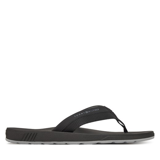 Japonki Tommy Hilfiger Molded Hilfiger Beach Sandal FM0FM05361 Czarny Tommy Hilfiger 40 eobuwie.pl