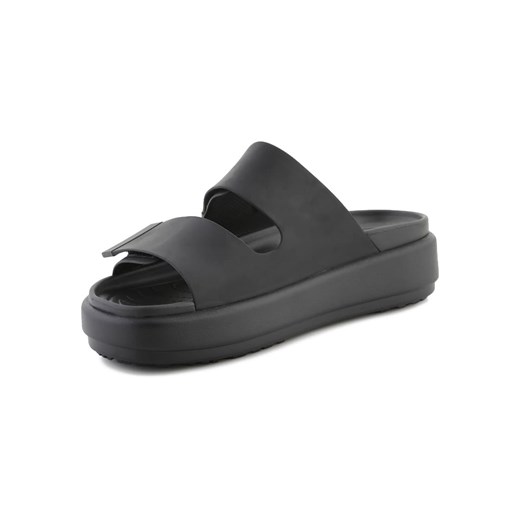 Crocs Klapki "Brooklyn Luxe" w kolorze czarnym Crocs 34/35 wyprzedaż Limango Polska