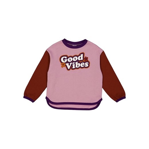 Fred´s World by GREEN COTTON Bluza &quot;Vibes&quot; w kolorze jasnoróżowym ze sklepu Limango Polska w kategorii Bluzy dziewczęce - zdjęcie 178852589