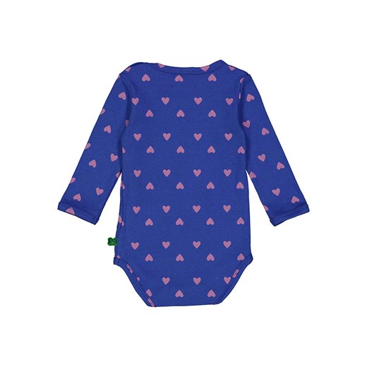 Fred´s World by GREEN COTTON Body "Heart" w kolorze niebieskim 98 okazyjna cena Limango Polska