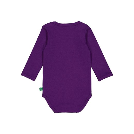 Fred´s World by GREEN COTTON Body "Vibes" w kolorze fioletowym 68 wyprzedaż Limango Polska