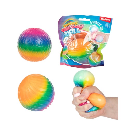 Toi-Toys Piłeczka antystresowa &quot;Rainbow&quot; (produkt niespodzianka) ze sklepu Limango Polska w kategorii Zabawki - zdjęcie 178853035