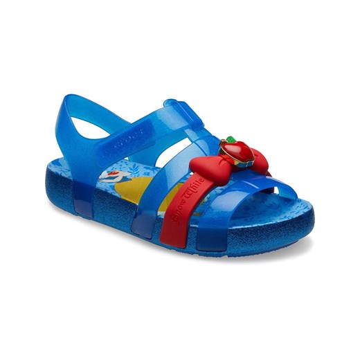 Crocs Sandały &quot;Snow White&quot; w kolorze niebiesko-czerwonym ze sklepu Limango Polska w kategorii Sandały dziecięce - zdjęcie 178853828