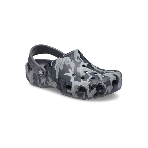 Crocs Chodaki &quot;Classic Camo&quot; w kolorze szaro-czarnym ze sklepu Limango Polska w kategorii Klapki dziecięce - zdjęcie 178853966