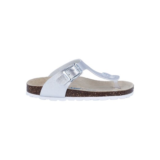 Richter Shoes Japonki &quot;Bios&quot; w kolorze srebrnym ze sklepu Limango Polska w kategorii Klapki dziecięce - zdjęcie 178854185