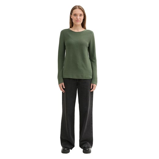 Tom Tailor Sweter w kolorze khaki ze sklepu Limango Polska w kategorii Swetry damskie - zdjęcie 178854215