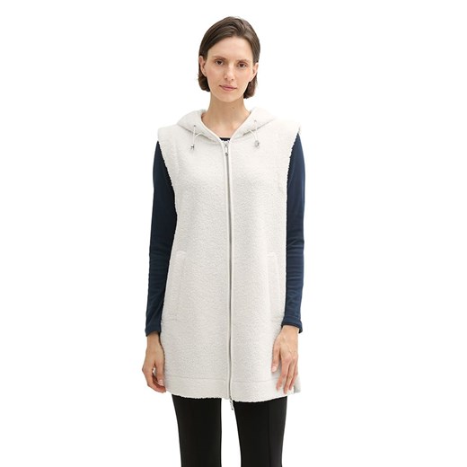 Tom Tailor Kamizelka w kolorze kremowym Tom Tailor S okazyjna cena Limango Polska