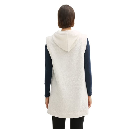 Tom Tailor Kamizelka w kolorze kremowym Tom Tailor M okazja Limango Polska