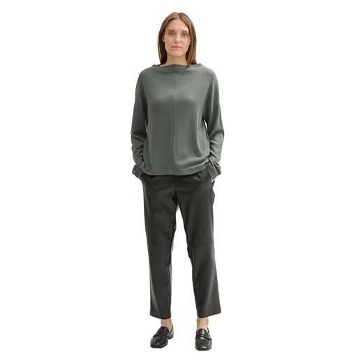 Tom Tailor Bluza w kolorze khaki ze sklepu Limango Polska w kategorii Bluzy damskie - zdjęcie 178854318