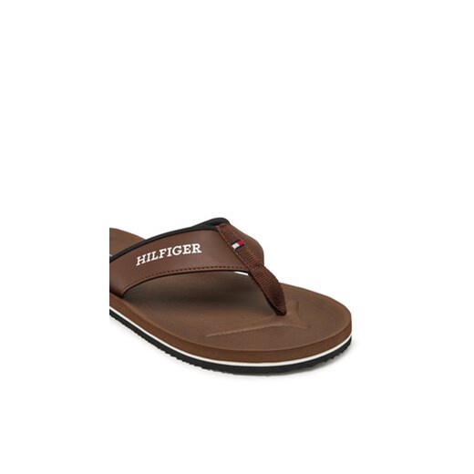 Tommy Hilfiger Japonki Padded Comfort Hilfiger B Sandal FM0FM05440 Brązowy Tommy Hilfiger 44 MODIVO