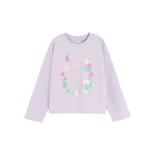 COOL CLUB Bluza w kolorze fioletowym ze sklepu Limango Polska w kategorii Bluzy dziewczęce - zdjęcie 178859287