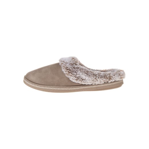 Skechers Kapcie &quot;Cozy Campfire&quot; w kolorze szarobrązowym ze sklepu Limango Polska w kategorii Kapcie damskie - zdjęcie 178859597