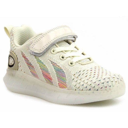 Buty sportowe dziecięce, adidasy American Club RL 79/22, beżowe ze sklepu ulubioneobuwie w kategorii Buty sportowe dziecięce - zdjęcie 178862345
