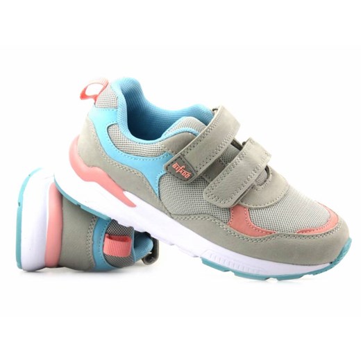 Sneakersy dziecięce, młodzieżowe - BEFADO 516Y238, szare 33 wyprzedaż ulubioneobuwie
