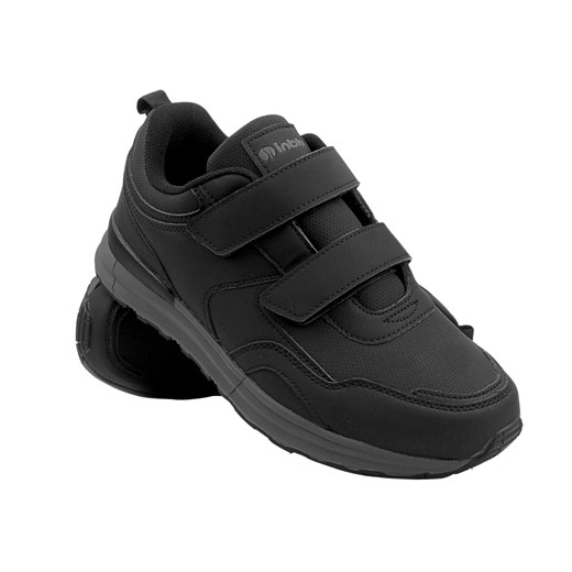 Sportowe Buty Męskie Inblu IU-19 Czarne Sznurowane Inblu 45 okazja ulubioneobuwie