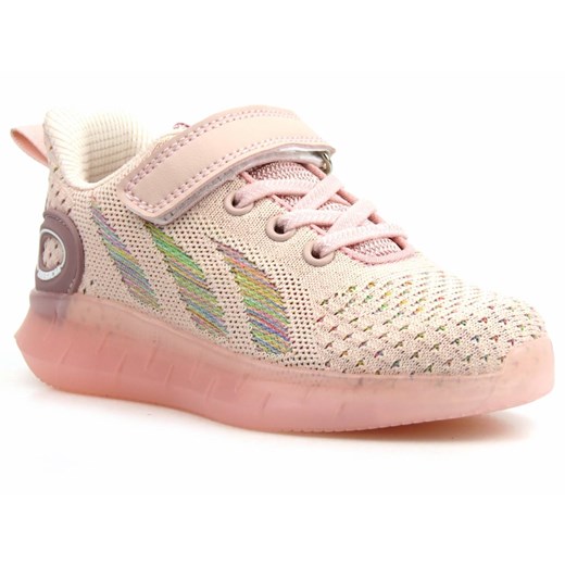 Buty sportowe dziecięce, adidasy American Club RL 79/22, różowe ze sklepu ulubioneobuwie w kategorii Buty sportowe dziecięce - zdjęcie 178869146