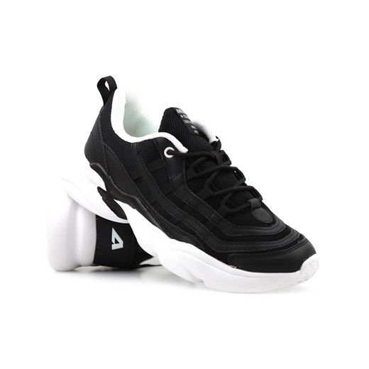 Buty sportowe damskie, adidasy American Club FH 30/22, czarne ze sklepu ulubioneobuwie w kategorii Buty sportowe damskie - zdjęcie 178869156