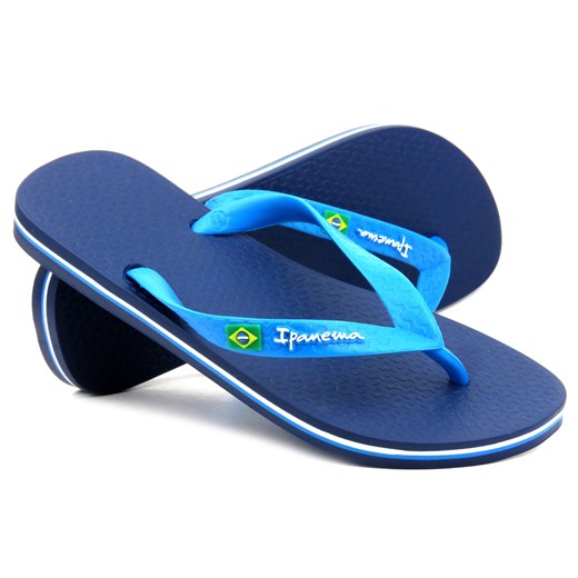 Gumowe japonki damskie IPANEMA 80408, niebieskie ze sklepu ulubioneobuwie w kategorii Klapki damskie - zdjęcie 178870239