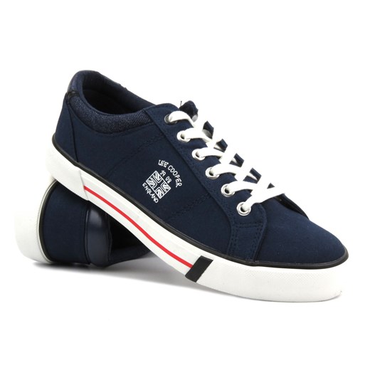 Trampki męskie LEE COOPER LCW-24-02-2146, granatowe Lee Cooper 40 okazja ulubioneobuwie