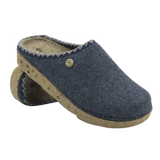 Kapcie damskie - INBLU ED-18, szaro-niebieskie Inblu 36 okazja ulubioneobuwie