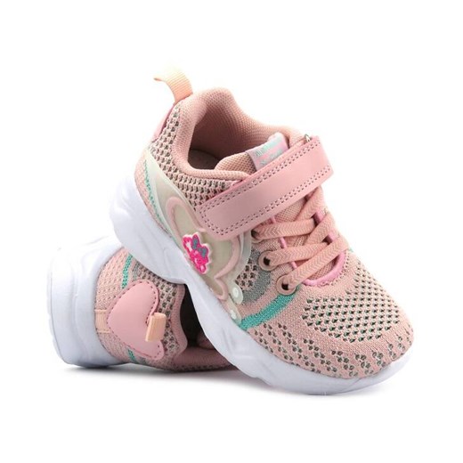 Buty dziecięce sportowe, adidasy - American Club RL 83/22, różowe ze sklepu ulubioneobuwie w kategorii Buty sportowe dziecięce - zdjęcie 178872677
